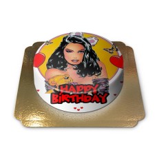 Sexy happy birthday cake (Large (25 Serving))