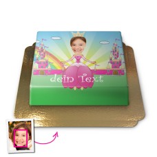 Princess face cake (Large (30 Serving))
