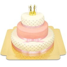 Princess deluxe cake (Medium (65 Servings))