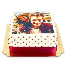 Square Photo Cake Deluxe