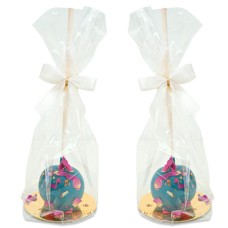 Blue Rose Petals Deluxe Cake Pops (Pack of 10)