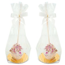 White Rose Petals Deluxe Cake Pops (Pack of 10)