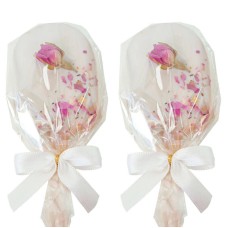 White Rose Petals Cake Popsicles (10 pieces)