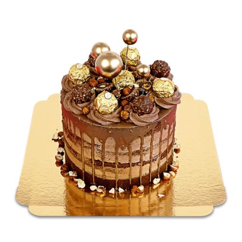 cake with Rocher® pralines