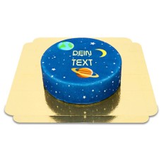 Outer Space Cake (Small (6 Servings))