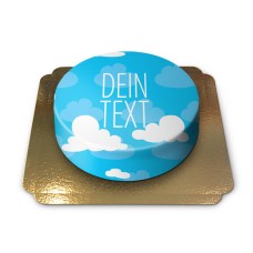 Cloud Pattern Pie (Small (6 Servings))