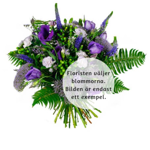 Send The Bouquet Of Purple Rain As Flower Bouquet (Elegant)