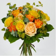 Funeral Flowers - Autumn Fraging bouquet (Large)