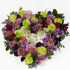 Funeral Flowers - florist choices purple (Large)