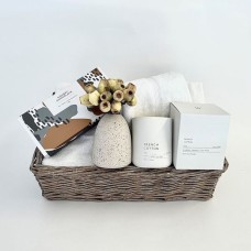 Fresh Linen Gift Basket