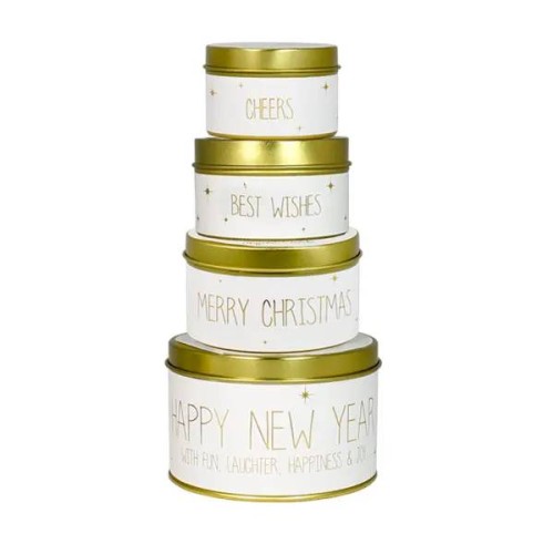 My Flame - 4 candles Luxury Giftbox White