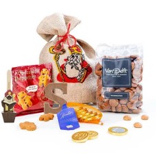 Sinterklaas package 'Sinterklaas's jute candy bag' Deluxe