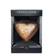 Coco & Sebas Heart of gold dark chocolate