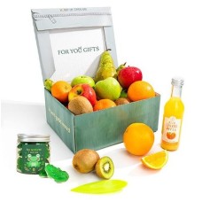 Fruit box Classic with candy picks