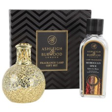 Ashleigh & Burwood - Little Treasure + Moroccan Spice Geurlamp - Goud
