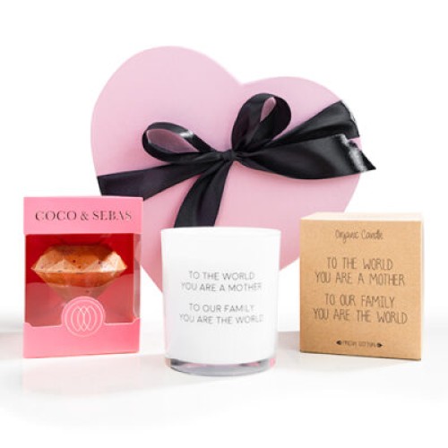Gift package 'Mom You are the World'