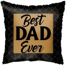 Balloon 'Best Dad Ever' Black & Gold