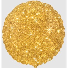 Balloon sparkle gold