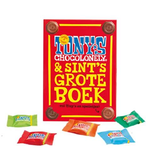 Sinterklaas book with Tiny Tony's and games