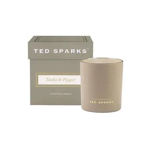 Scented Candle - Tonka & Pepper - Ted Sparks