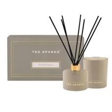 Candle & Diffuser Gift Set - Tonka & Pepper - Ted Sparks