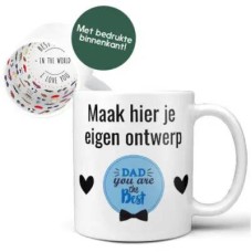 Design your own mug – 'Best dad in the world'