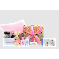 Flopsy Bunny Baby Shower Gift Box in Pink