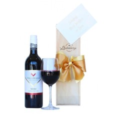 Merlot Wine Gift Boxed 750ml