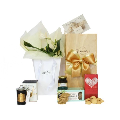 Our Condolences Gift with Flowers