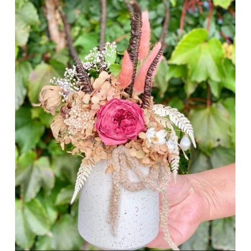The Mel - Dried Flowers In Vase