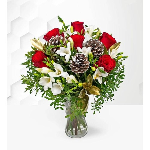 Festive Rose & Freesia (Standard)