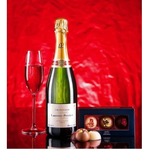 Laurent Perrier and Chocolates