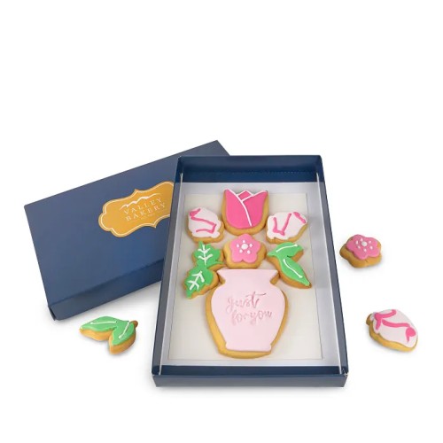Postal Flower Biscuits