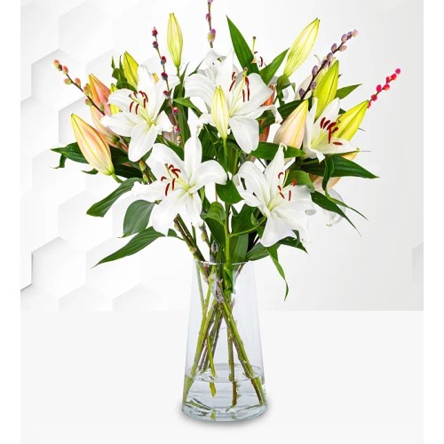 Luxury White Lilies (Standard)