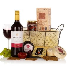 Cheese & Wine Basket