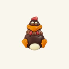Chocolate chicken - dark - bag 130g - 2 pcs