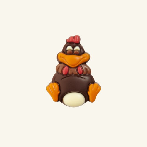 Chocolate chicken - dark - bag 130g - 2 pcs