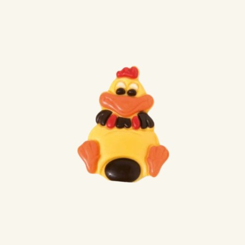 Chocolate chicken - white - bag 130g - 2 pcs