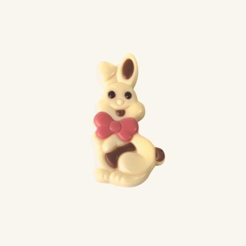 Chocolate bunny - white - bag 130g - 2 pcs
