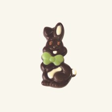 Chocolate bunny - dark - bag 130g - 2 pcs