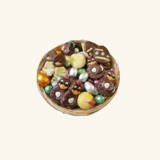 Belgian Easter chocolates - basket 750g   