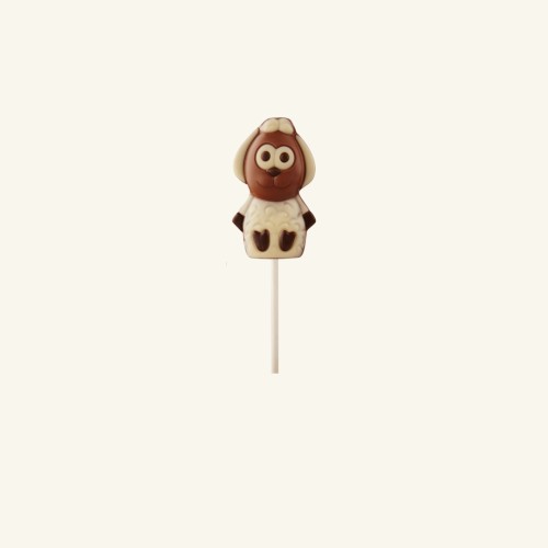 Chocolate lollipop sheep - 25g - 5 pcs