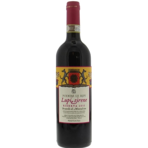 Lupi e Sirene Brunello di Montalcino Riserva 2015