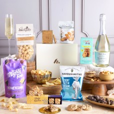 Sweet & Savoury Delights Hamper with Prosecco
