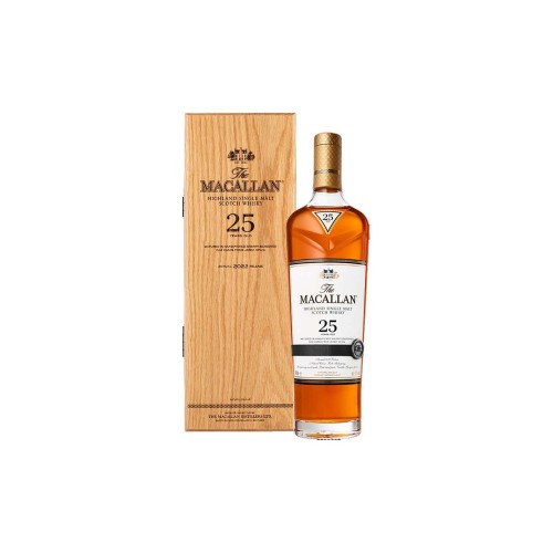 MACALLAN 25 ANS SHERRY OAK WHISKY 43° 70 CL