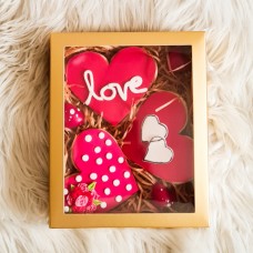 Valentine's Day Heart Cookies