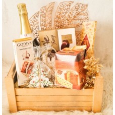 Gold Flakes (with panettone)