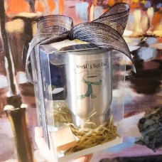 World's Best dad Travel Mug With Box Wrapping And Patchi