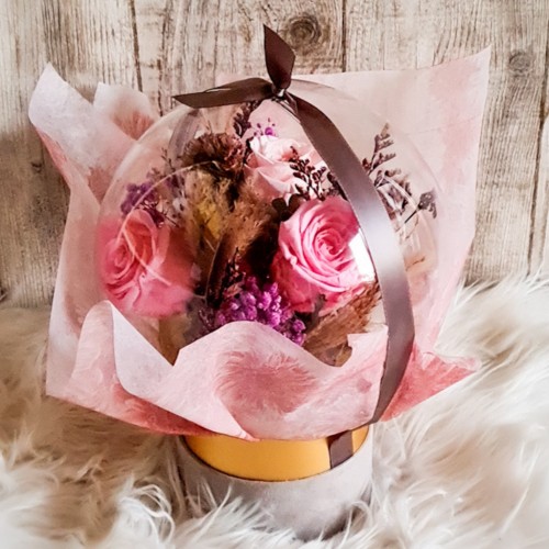 Infinty Flowers Ball (real preserved flowers)