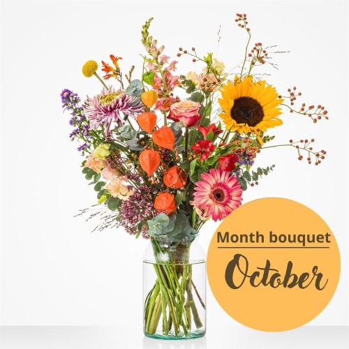Monthly bouquet October